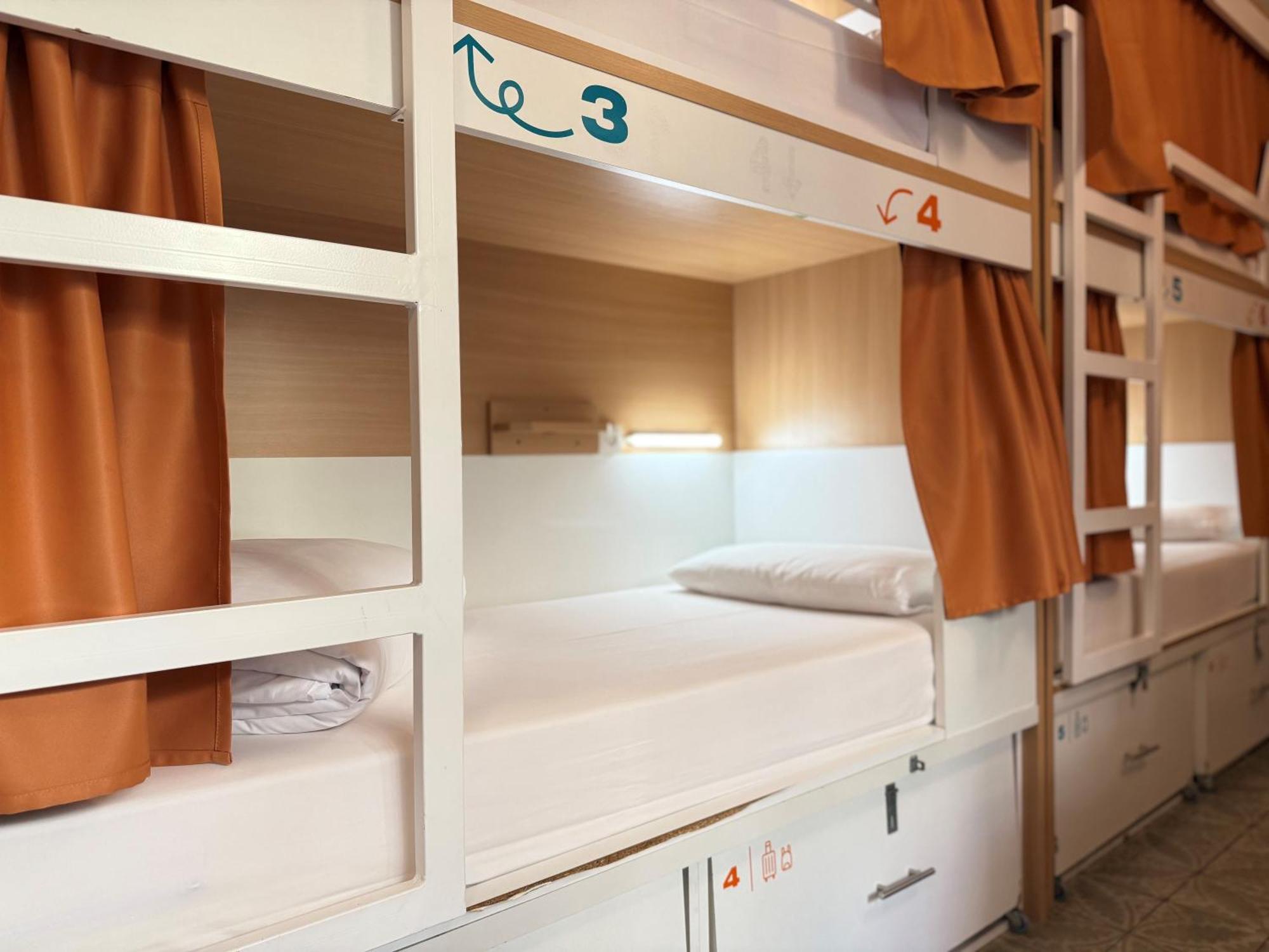 Bed in 10-Bed Female Dormitory Room